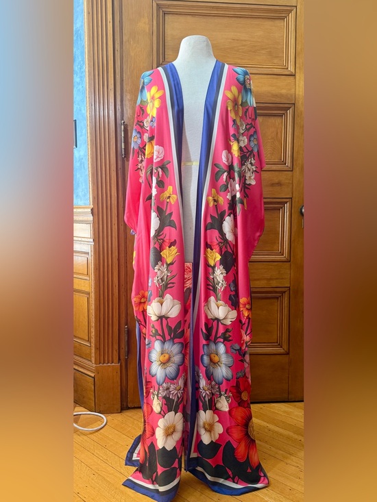 Aratta Other - Aratta Floral Garden Kimono in Rose Floral, NWT